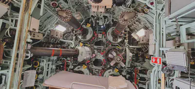 Inside view of the Barracuda Submarine (1)
