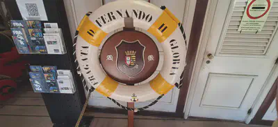 Inside view of the Fragata D. Fernando II e Glória