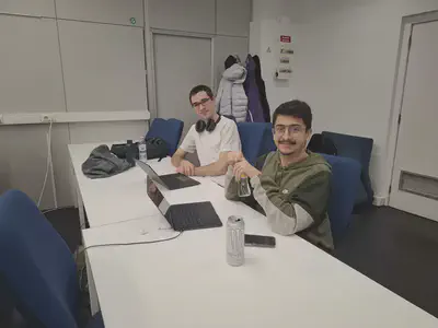 InfraGov researchers preparing the final demonstration
